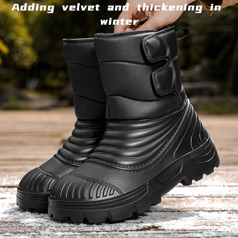 Men'S Mountain Biking Shoes - Nuevas botas de nieve de invierno
