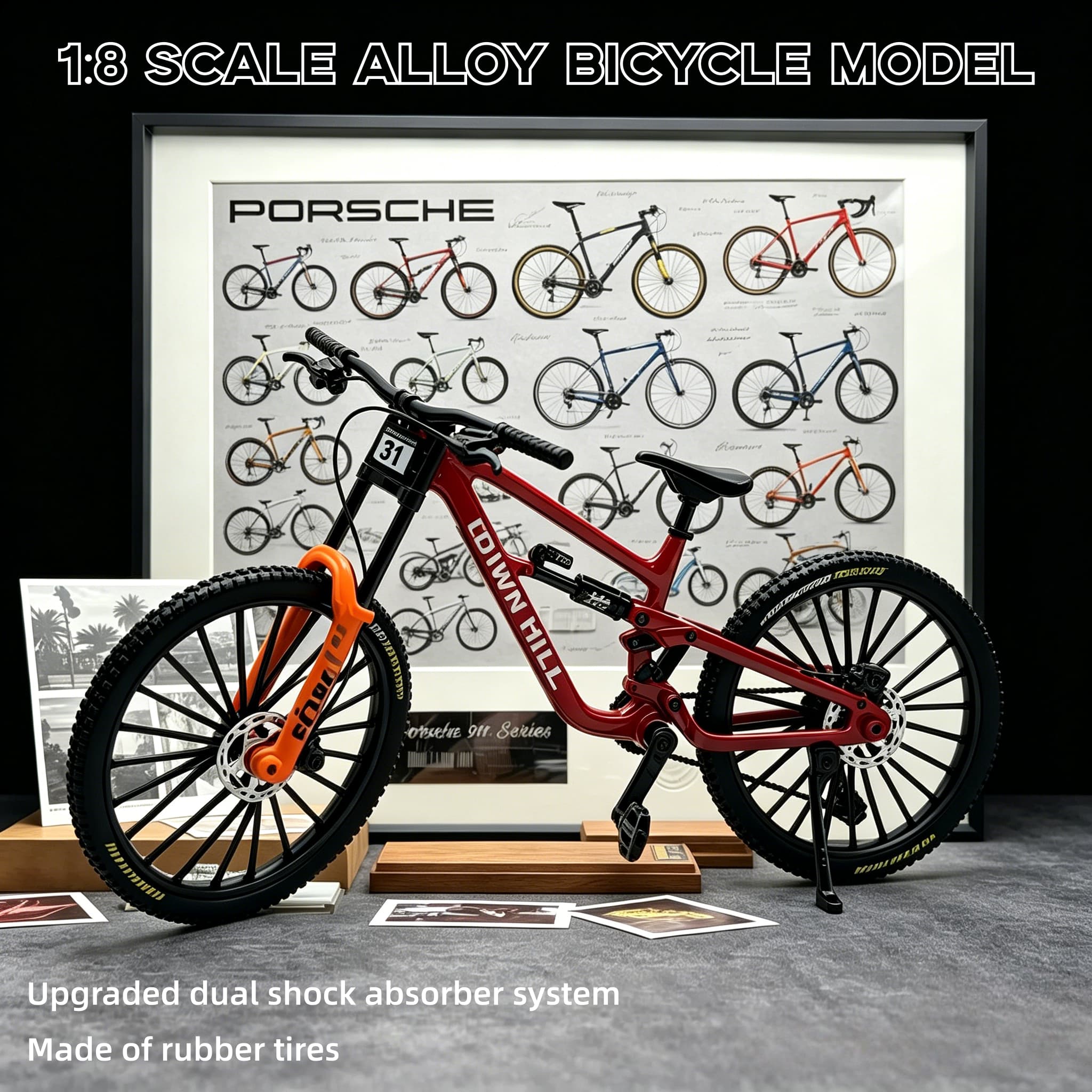 Mountain Biking Overalls - Modelo de bicicleta de montaña de