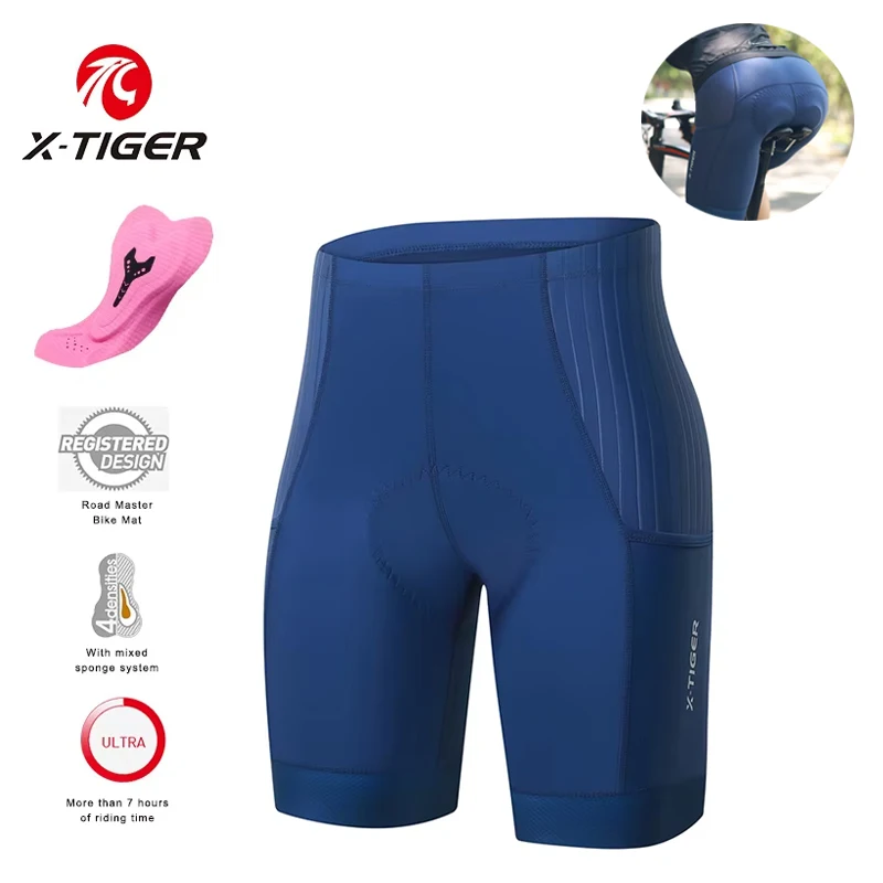 X-TIGER Pantalones cortos de c - Mountain Biking Pants Women reseña y precio