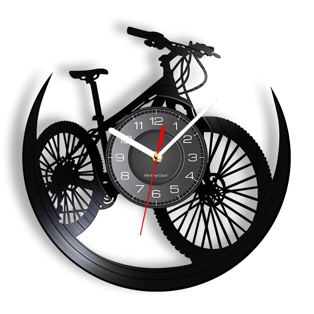 Reloj de pared de disco de vin - Mountain Biking Events reseña y precio