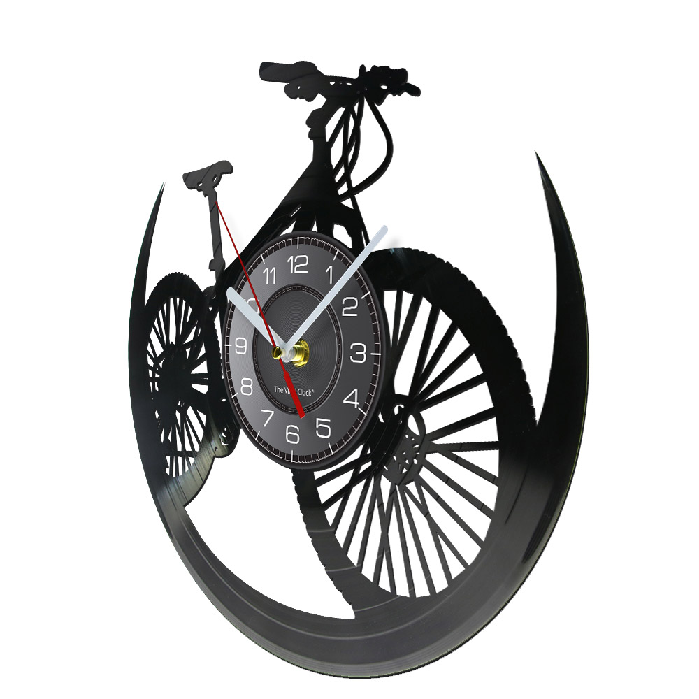 Reloj de pared de disco de vin - Mountain Biking Events reseña y precio