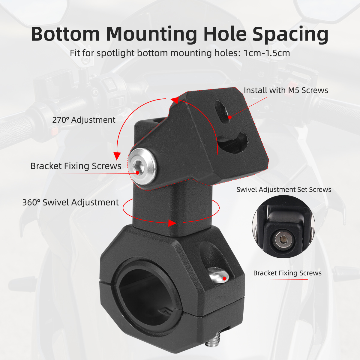 Soportes Universales para Moto - Mountain Biking Las Vegas reseña y precio