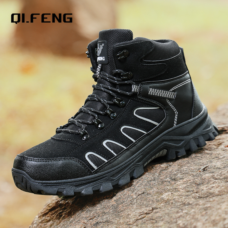 Nuevas botas altas de gran tam - Men'S Mountain Biking Shoes reseña y precio