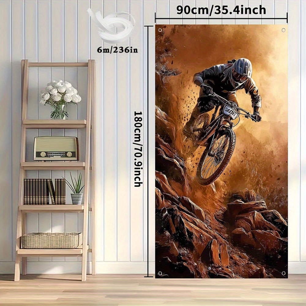 Cortinas planas 2D, pancartas  - Mountain Biking Events reseña y precio