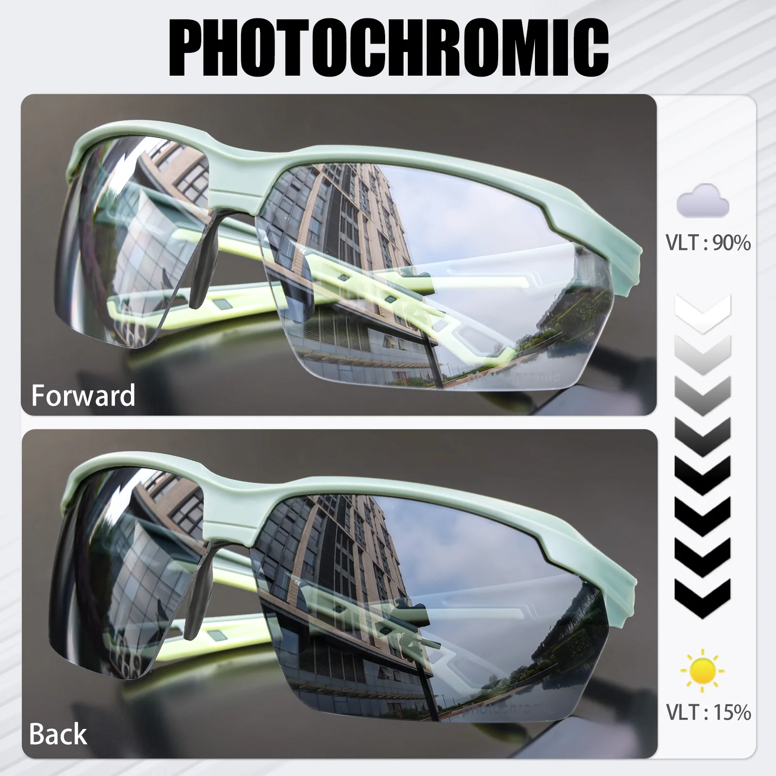 SCVCN Gafas de sol fotocromáti - Mountain Biking Goggles reseña y precio